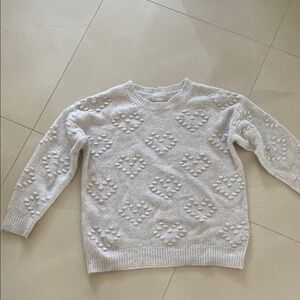 Dreamers Textured Cream Sweater